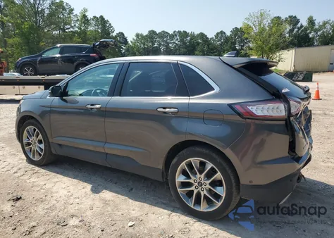 2015 Ford Edge Titanium from USA, damaged, VIN 2FMPK4K84FBB82386